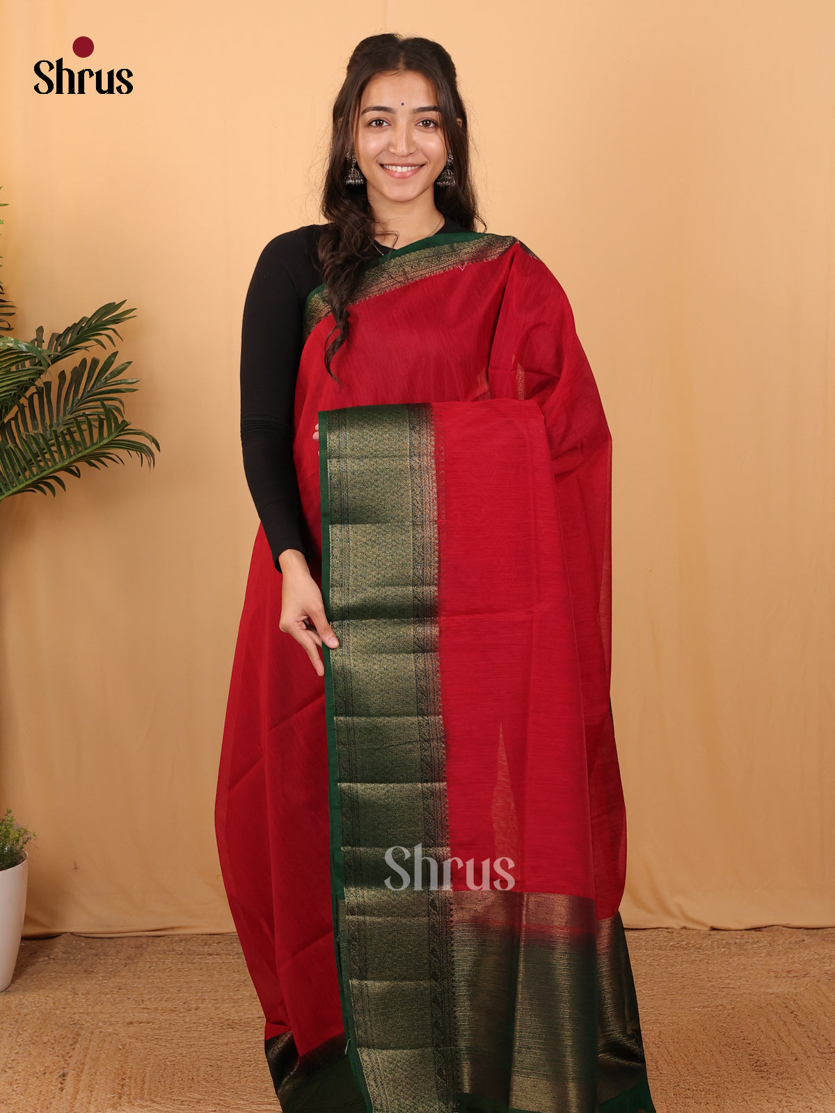 DAS22211 - Semi Jute Saree - Shop on Shrus.com