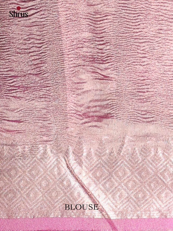 Violet - Bamboo silk Saree - Shop on Shrus.com