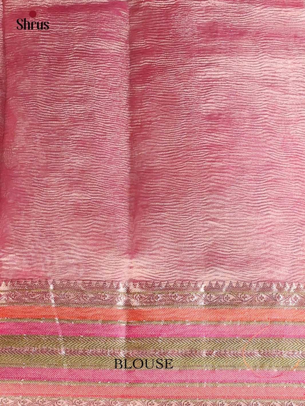 Majenta - Bamboo silk Saree - Shop on Shrus.com