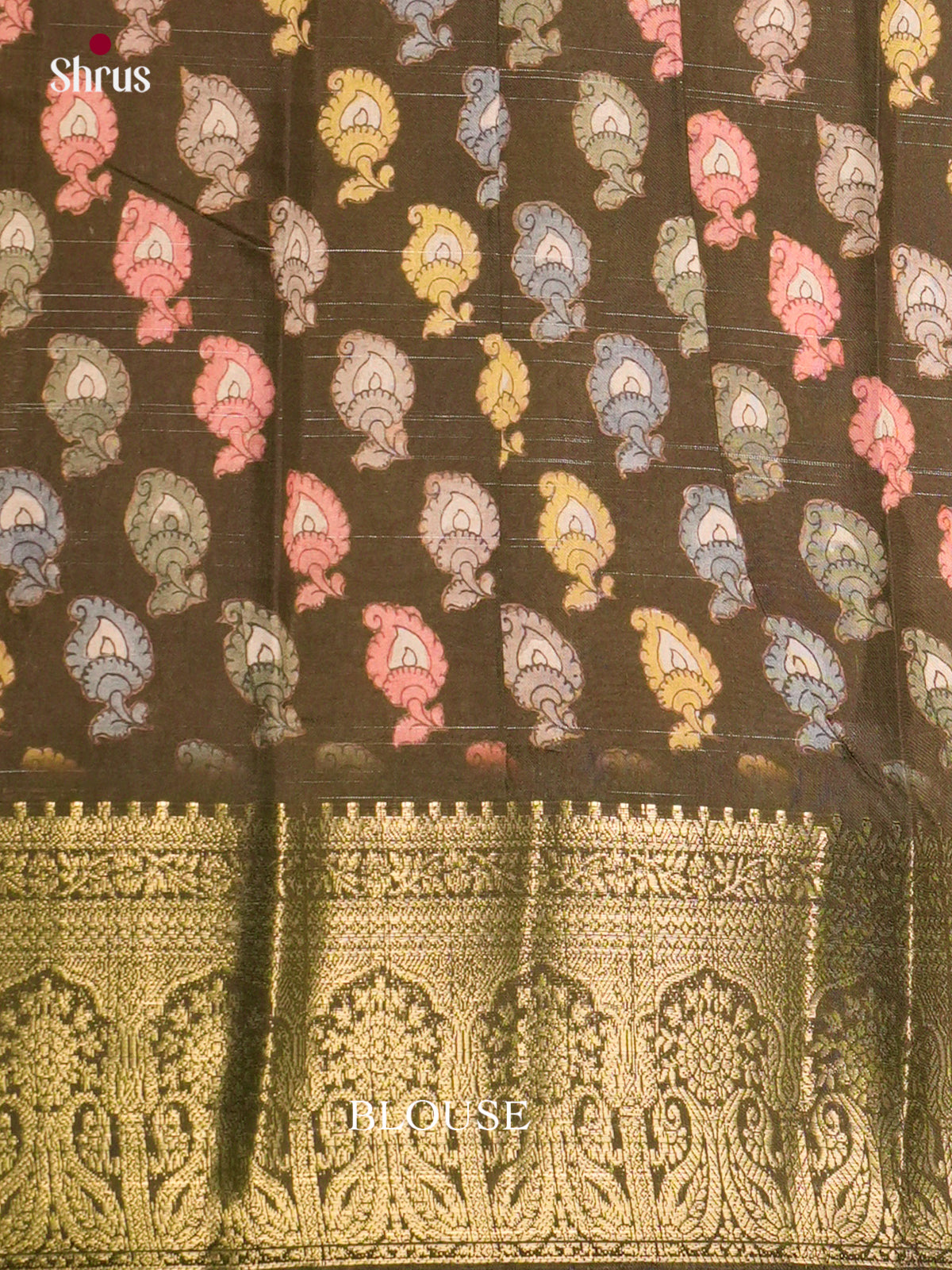 DAS22267 - Chennur-Print Saree - Shop on Shrus.com