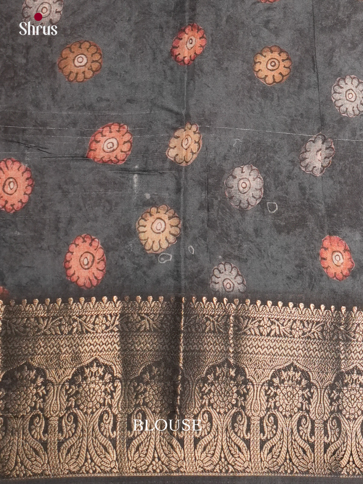 DAS22271 - Chennur-Print Saree - Shop on Shrus.com