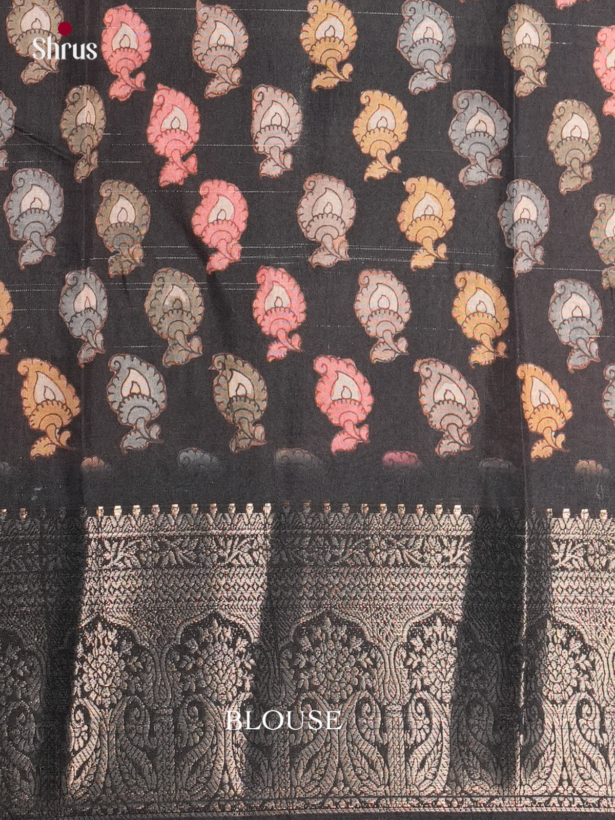 DAS22289 - Chennur-Print Saree - Shop on Shrus.com
