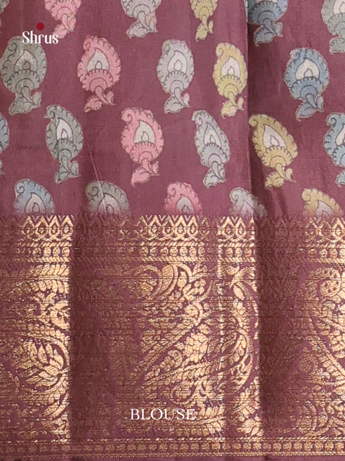 Onion Peel - Chennur-Print Saree - Shop on Shrus.com