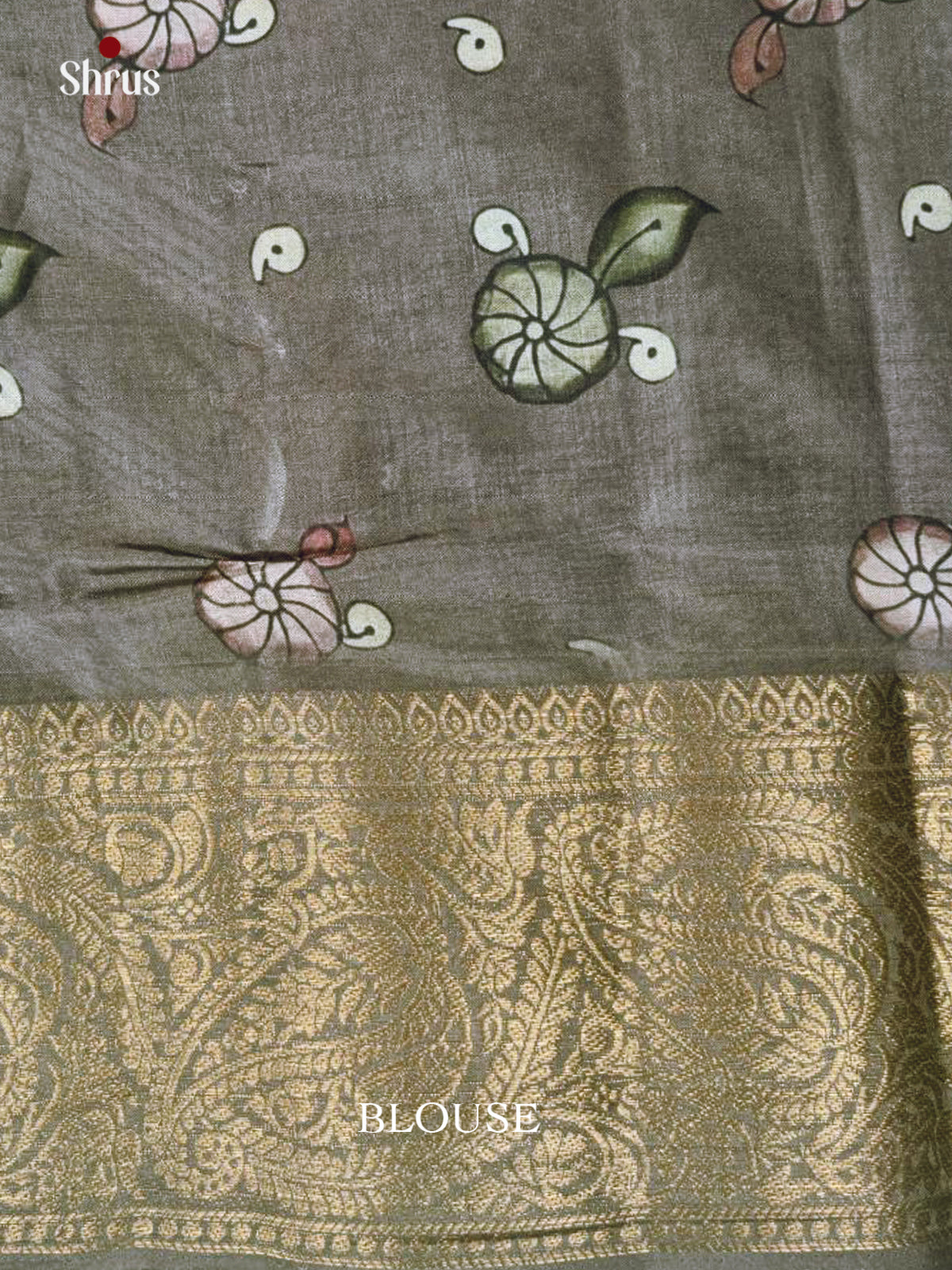 DAS22296 - Chennur-Print Saree - Shop on Shrus.com