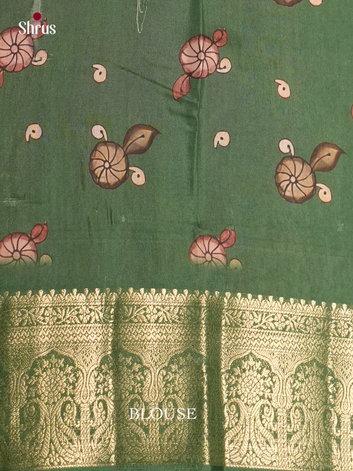DAS22299 - Chennur-Print Saree - Shop on Shrus.com