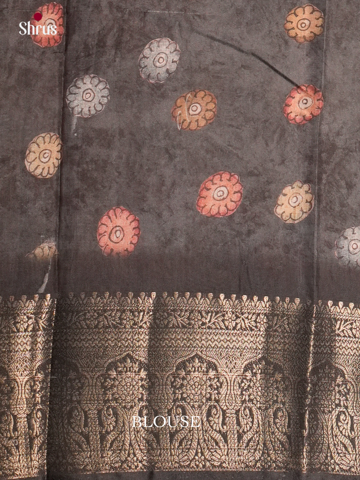 DAS22328 - Chennur-Print Saree - Shop on Shrus.com