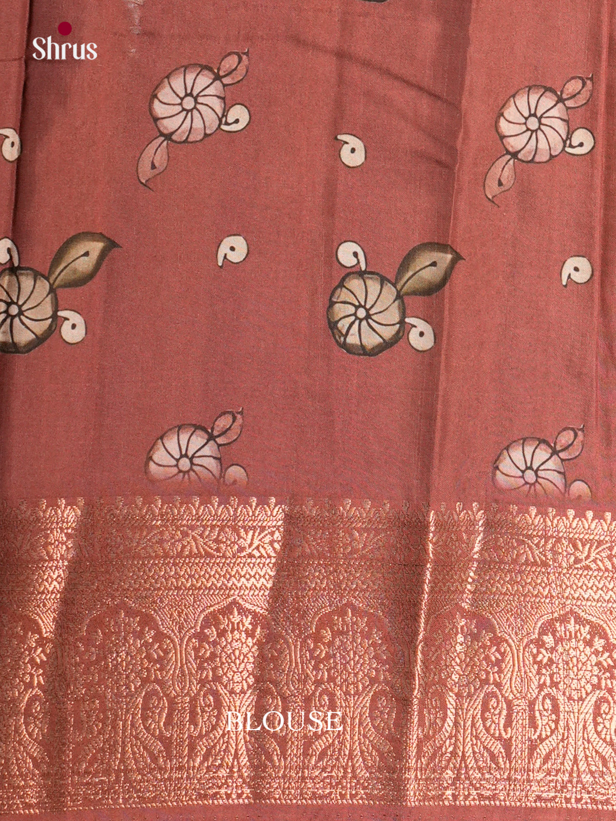 DAS22335 - Chennur-Print Saree - Shop on Shrus.com