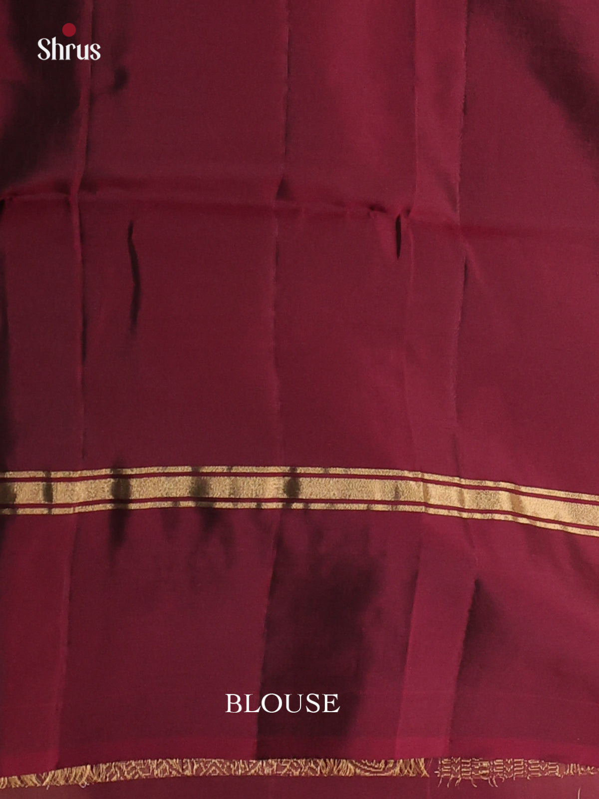 Mehandi green & Maroon- Softsilk-halfpure Saree - Shop on Shrus.com