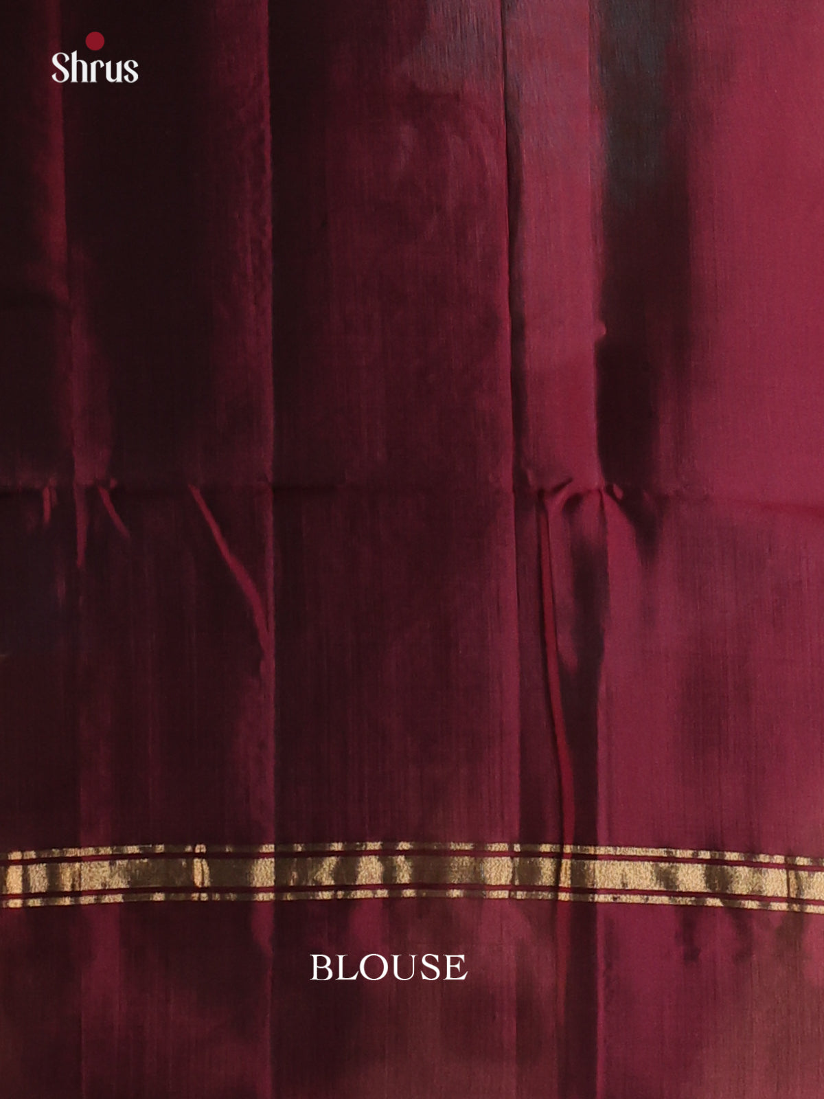 Grey & Maroon - Softsilk-halfpure Saree - Shop on Shrus.com