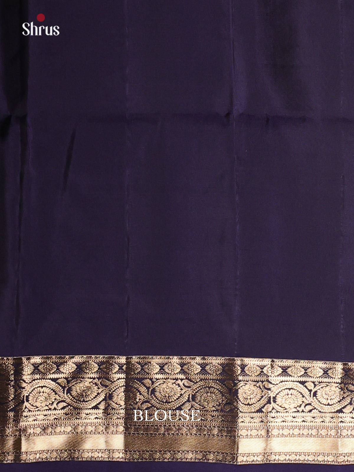 Maroon & Blue- Softsilk-halfpure Saree - Shop on Shrus.com