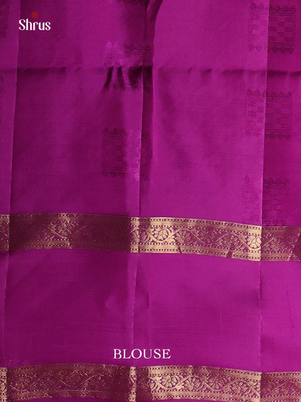 Pink & Purple - Softsilk-halfpure Saree - Shop on Shrus.com
