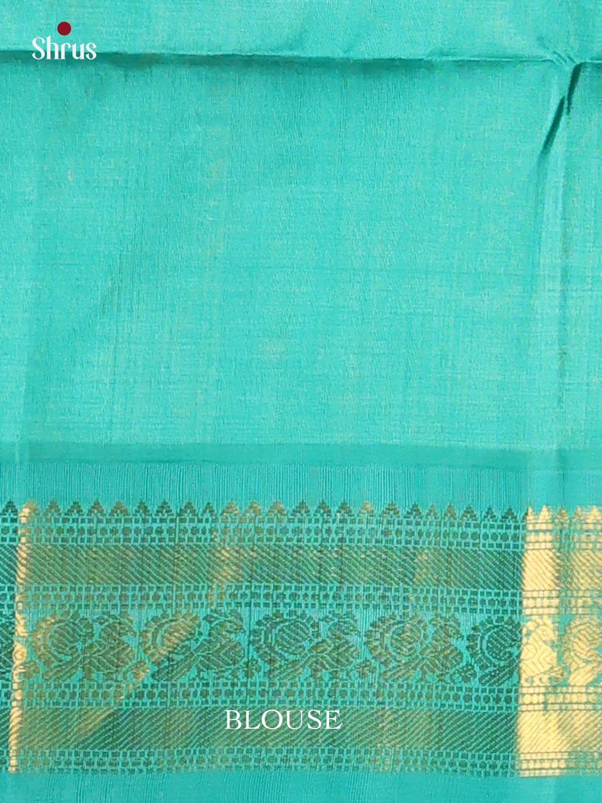 Orange & Green - Silk Cotton Saree - Shop on Shrus.com