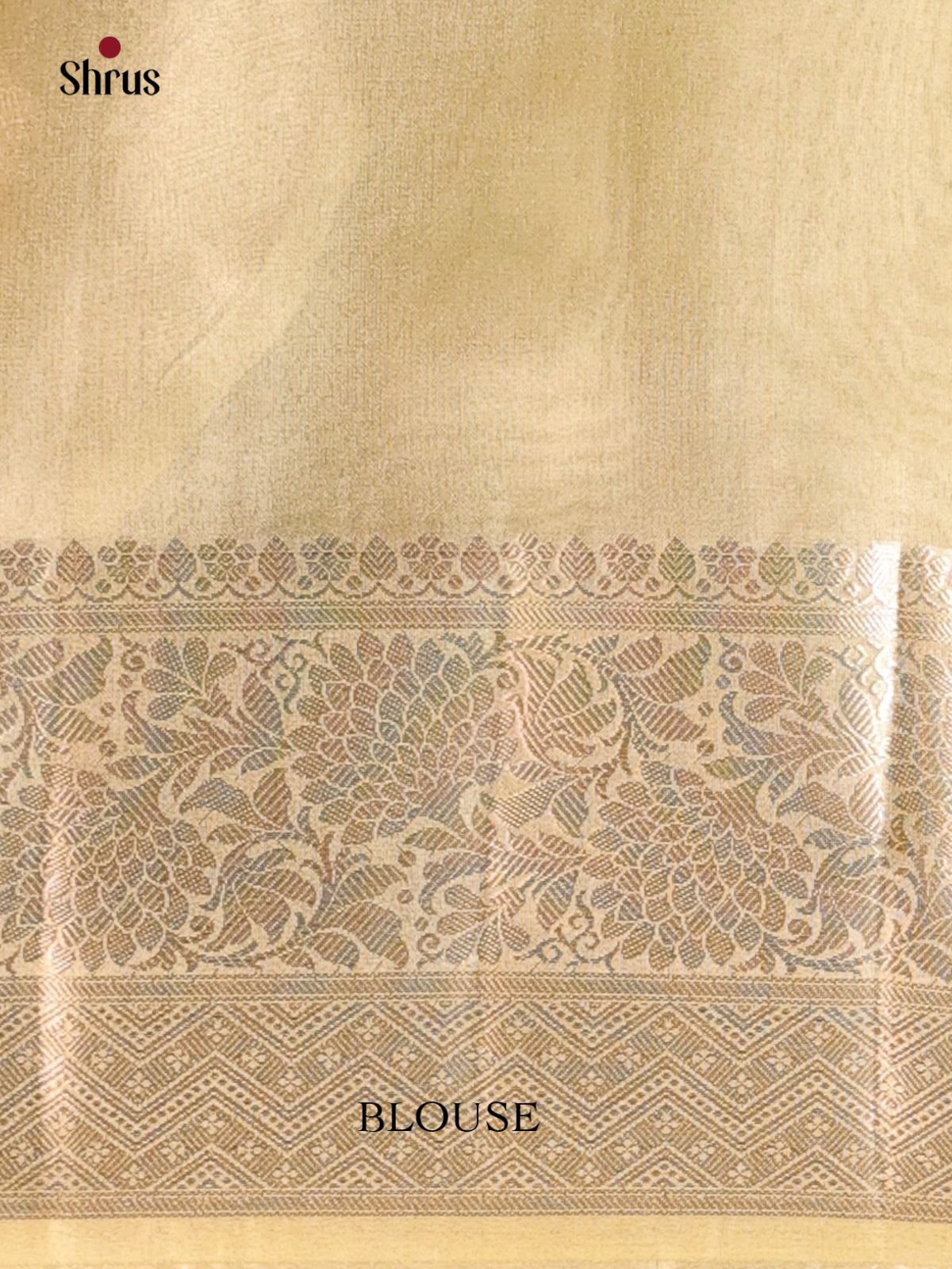 Lite Green- Semi Tissue Saree - Shop on Shrus.com