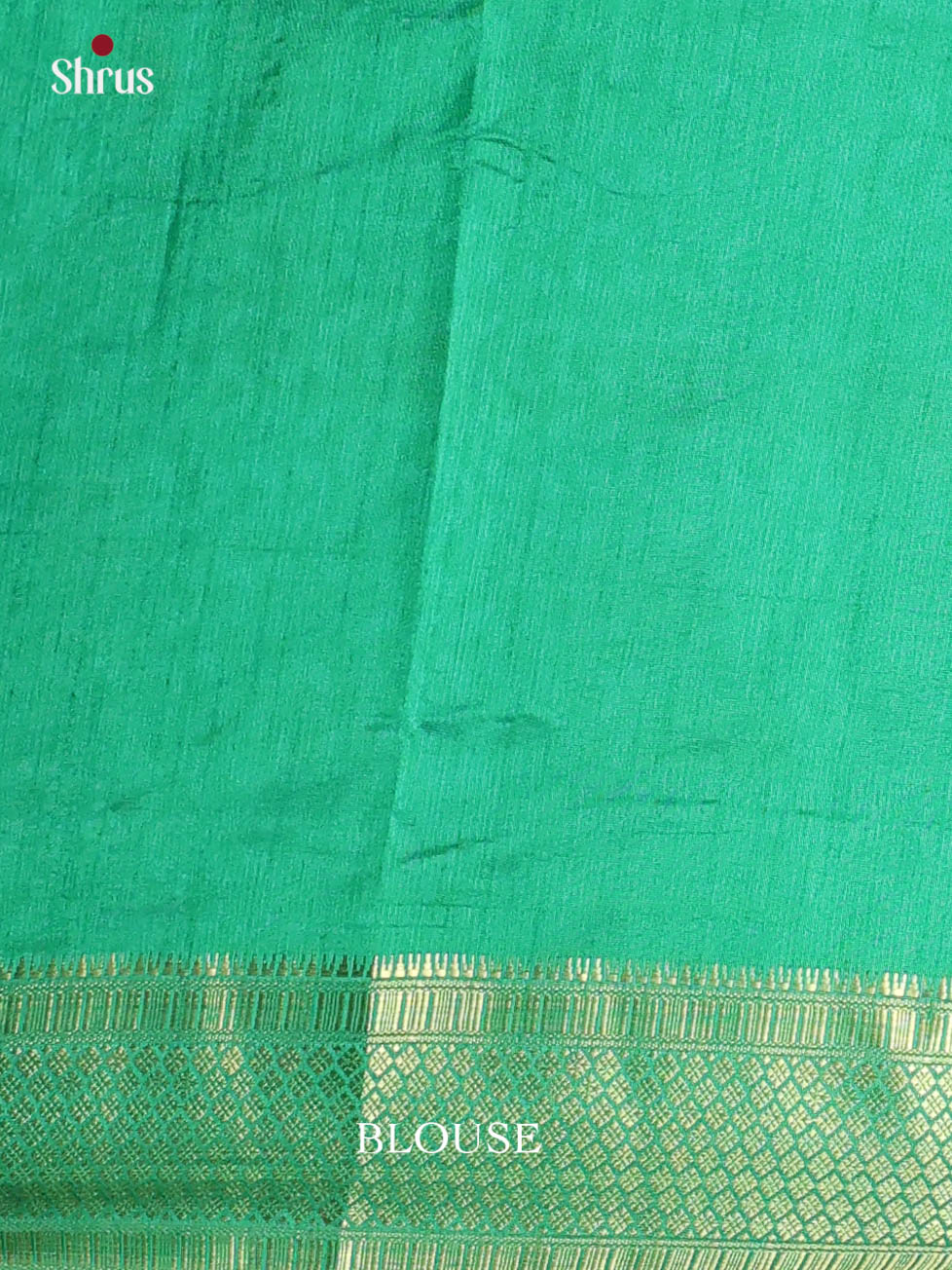 Bottle Green & Green- Semi Patola Saree - Shop on Shrus.com