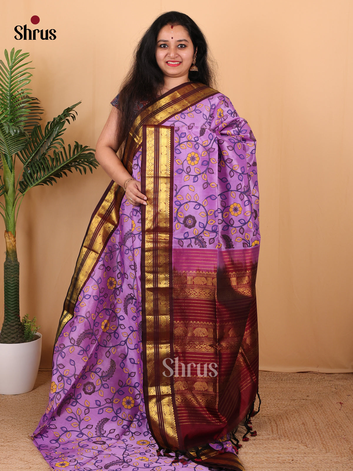 DAS24010 - Hindolam Saree - Shop on Shrus.com