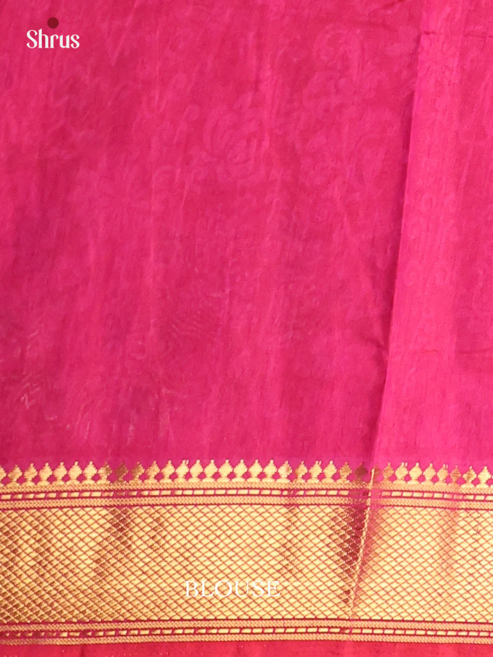 Purple & Pink - Semi Patola Saree - Shop on Shrus.com