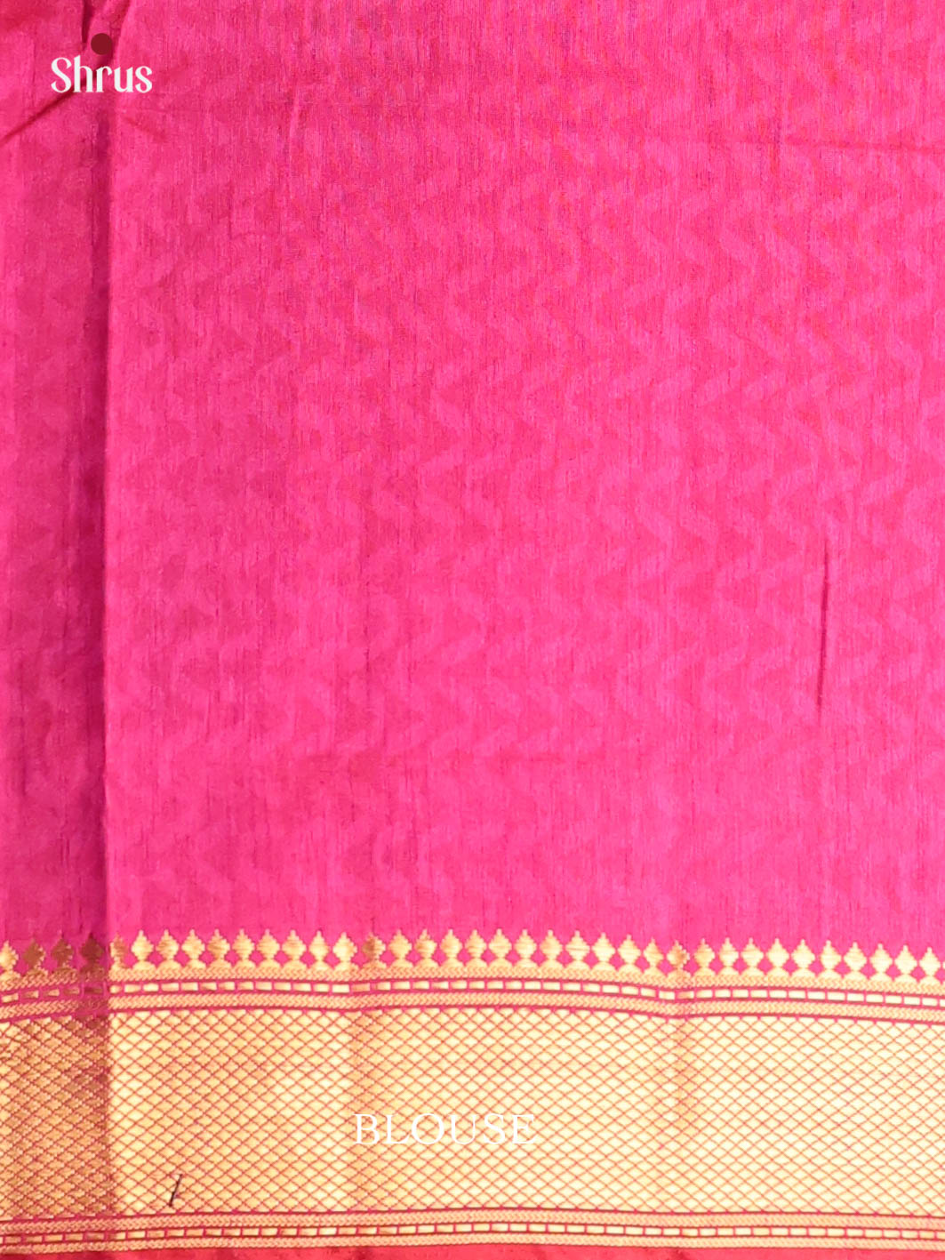 Purple & Pink - Semi Patola Saree - Shop on Shrus.com