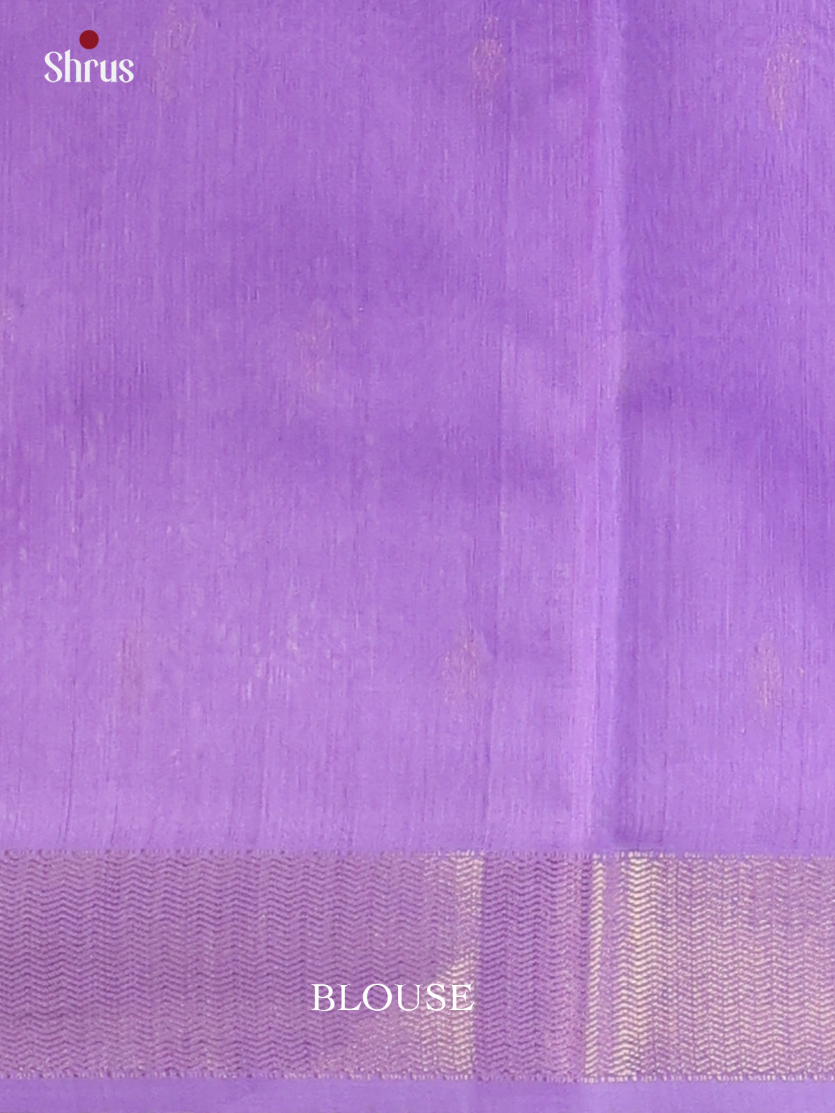 Lavender(Single Tone) - Maheshwari silkcotton Saree - Shop on Shrus.com
