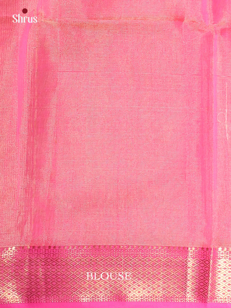 Green & Pink - Maheshwari silkcotton Saree - Shop on Shrus.com
