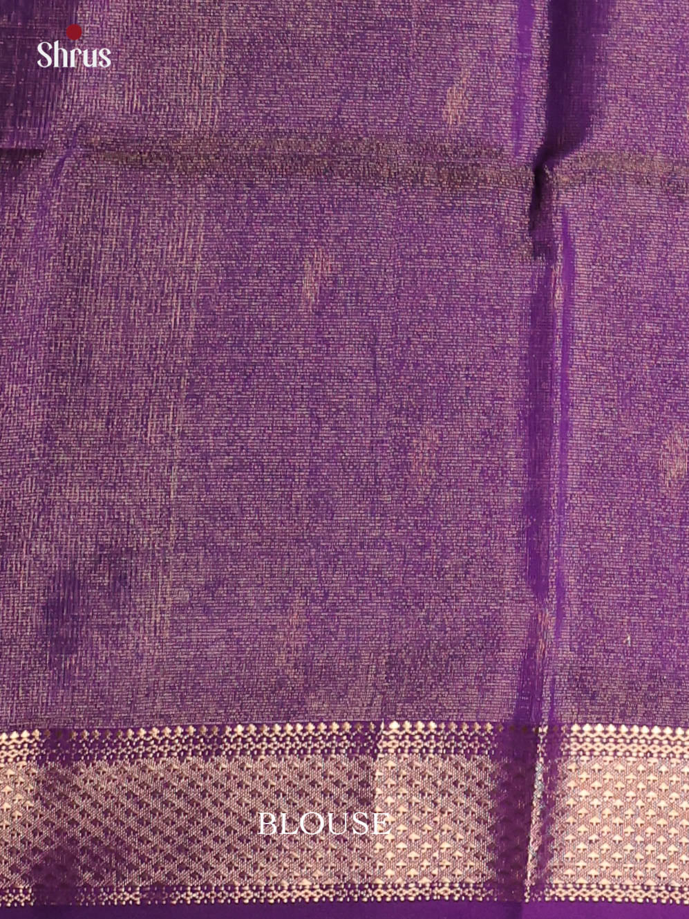 Green & Violet - Maheshwari silkcotton Saree - Shop on Shrus.com