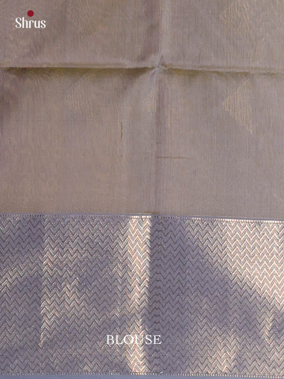 Peach & Grey - Maheshwari silkcotton Saree - Shop on Shrus.com