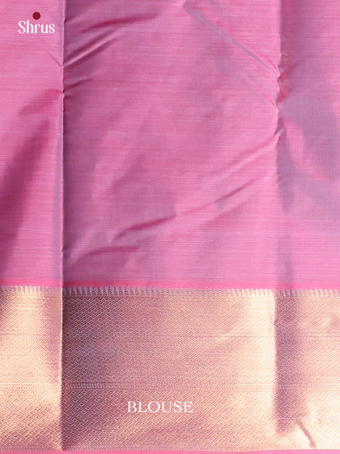 Blue & Purple - Kanchipuram-halfpure Saree - Shop on Shrus.com