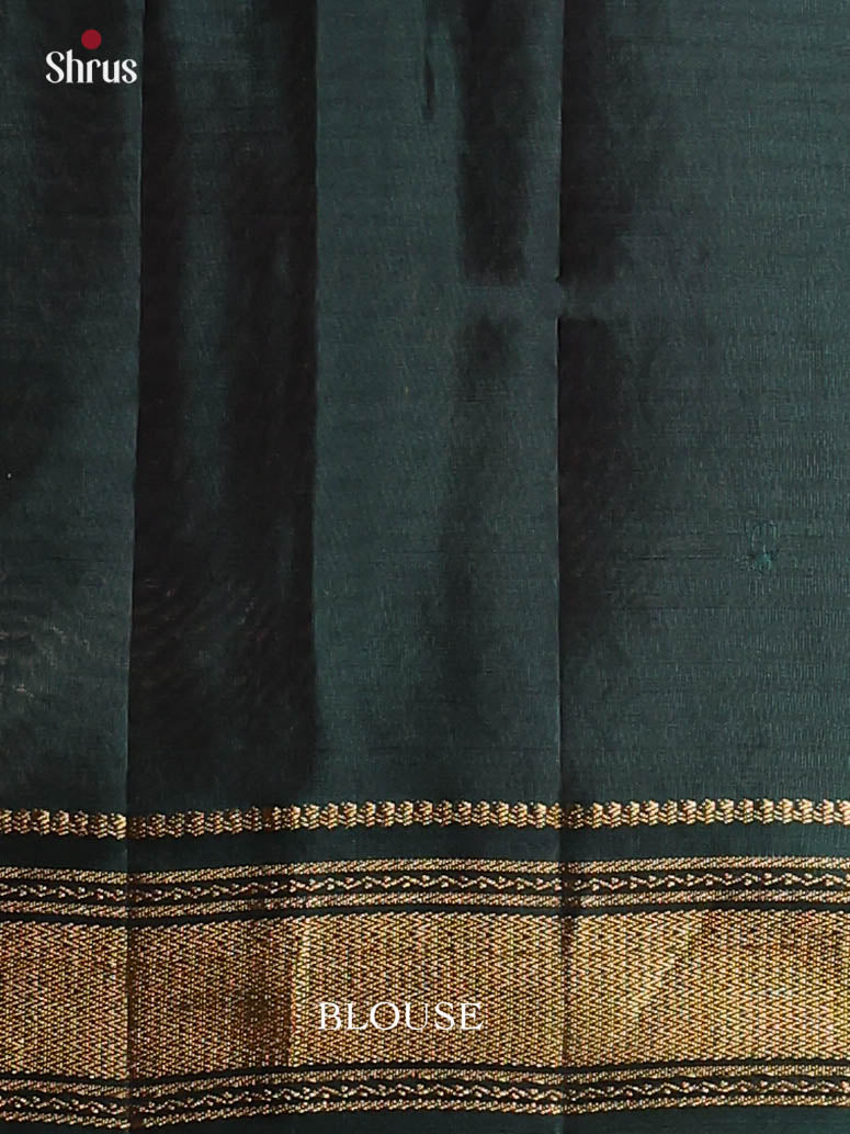 Pink & Green - Softsilk-halfpure Saree - Shop on Shrus.com