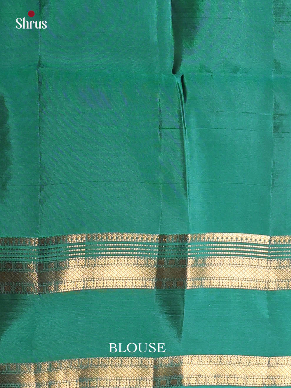 Maroon & Green - Softsilk-halfpure Saree - Shop on Shrus.com