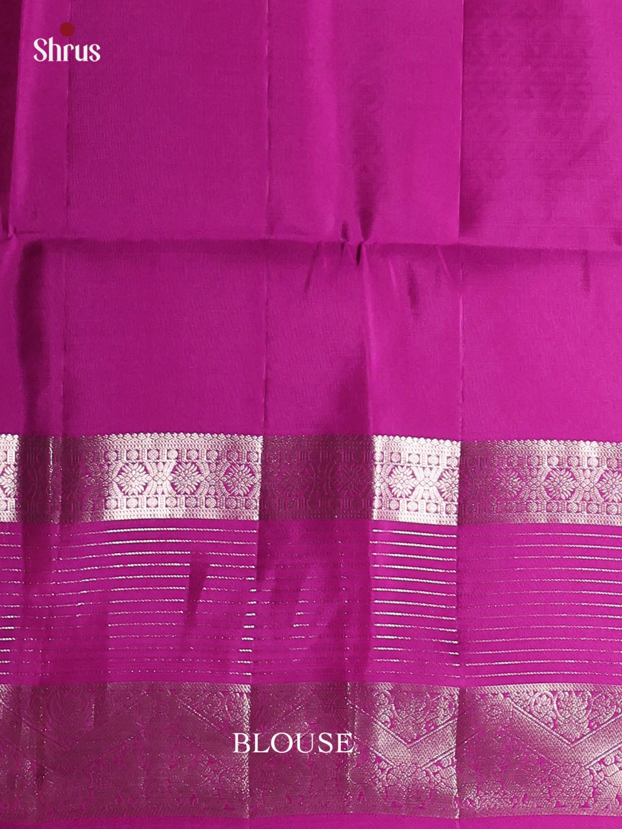Lotus Pink & Purple - Softsilk-halfpure Saree - Shop on Shrus.com