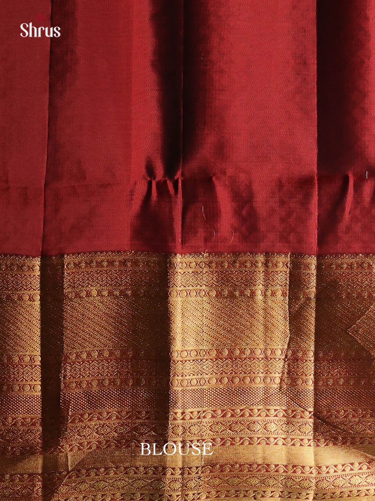 Violet & Maroon - Softsilk-halfpure Saree - Shop on Shrus.com