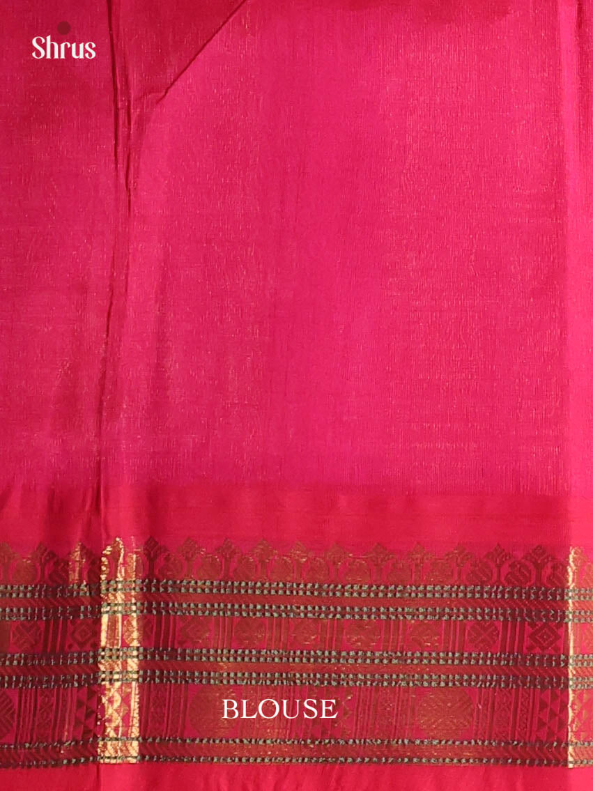 DAS28096 - Silk Cotton Saree - Shop on Shrus.com