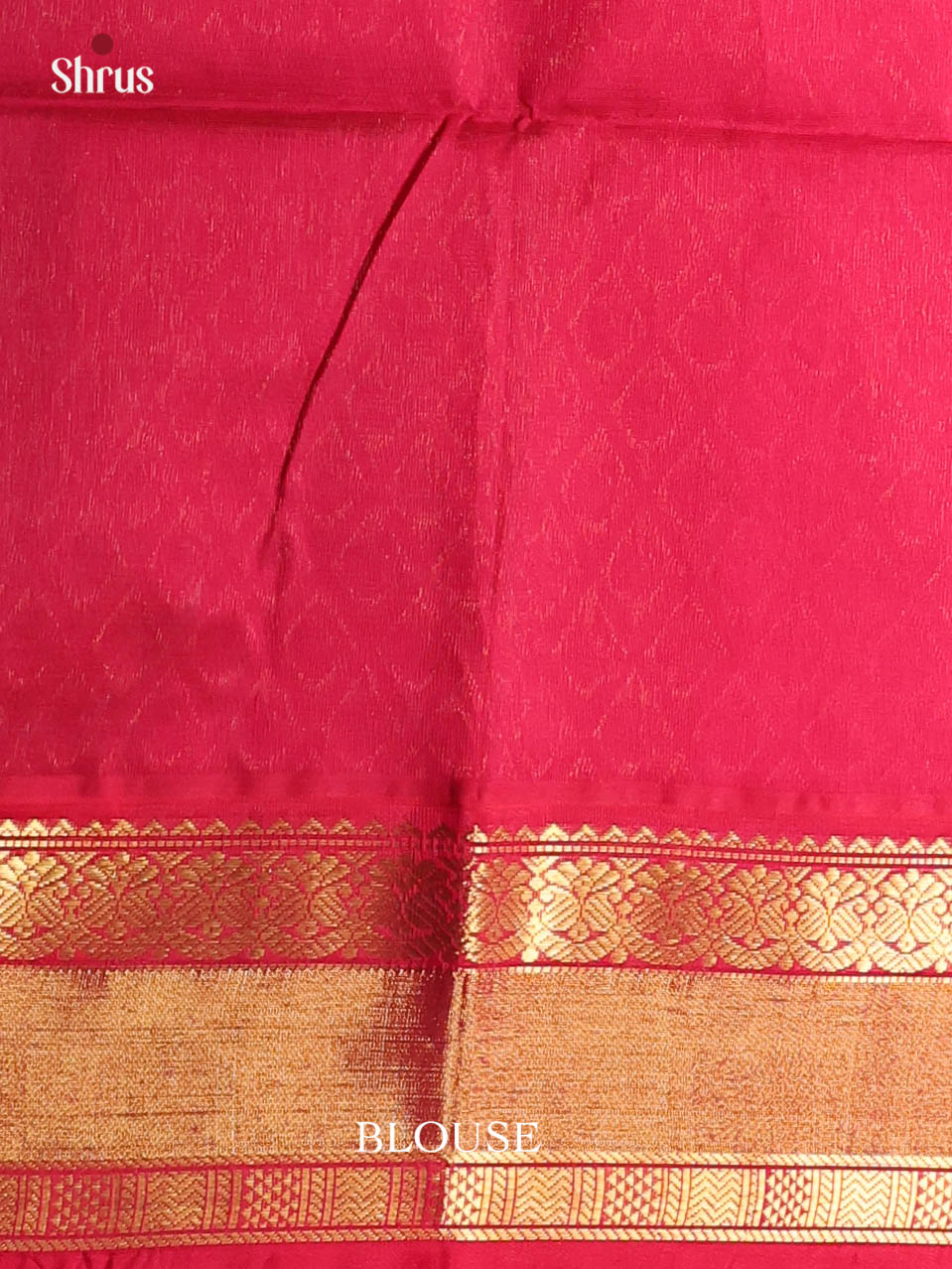 Green & Maroon - Silk Cotton Saree - Shop on Shrus.com