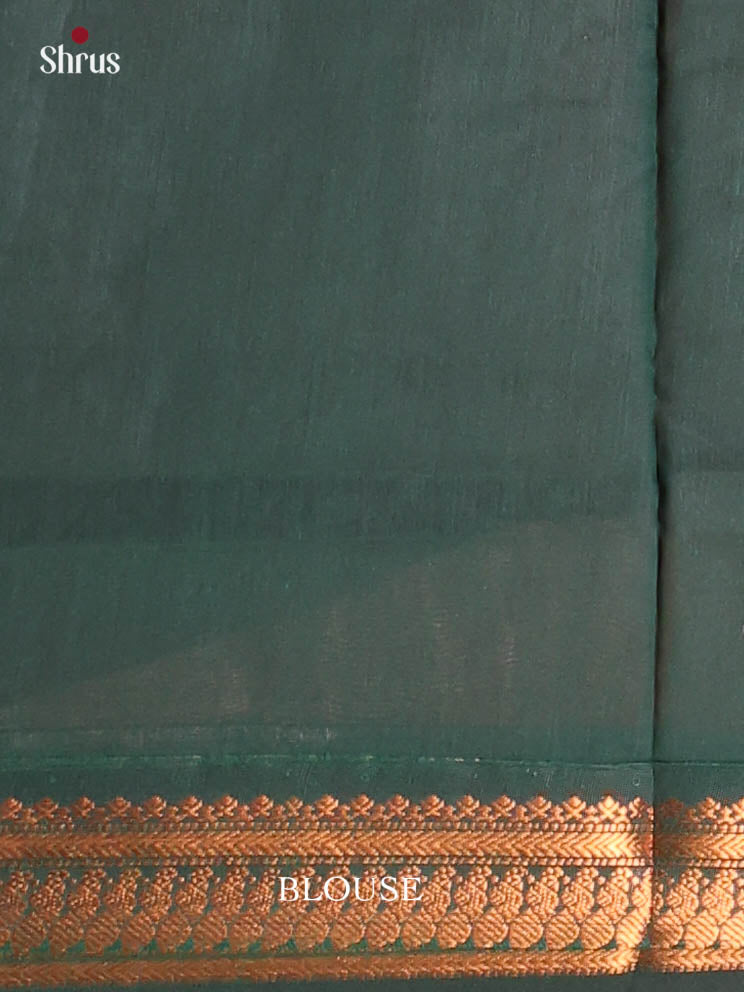 Orange & Green - Kalyani Cotton Saree - Shop on Shrus.com