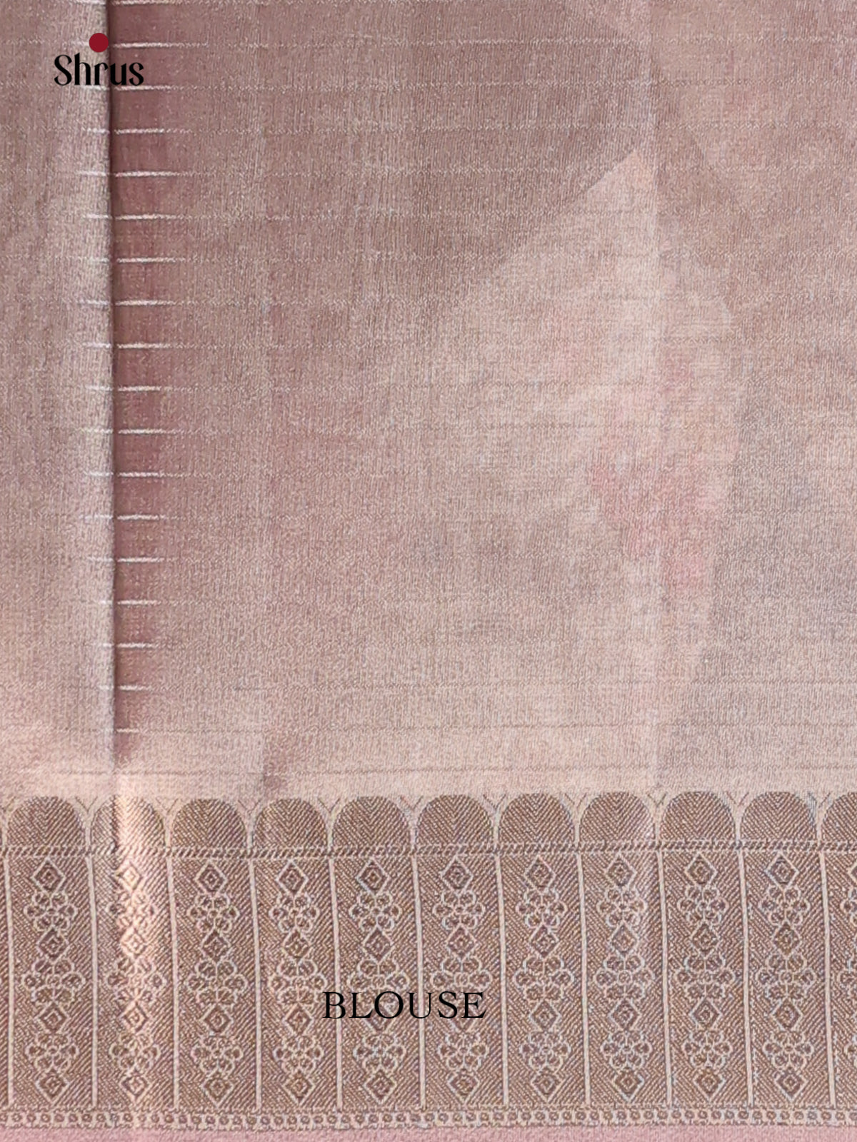 Mild Lavender - Semi Tissue Saree - Shop on Shrus.com