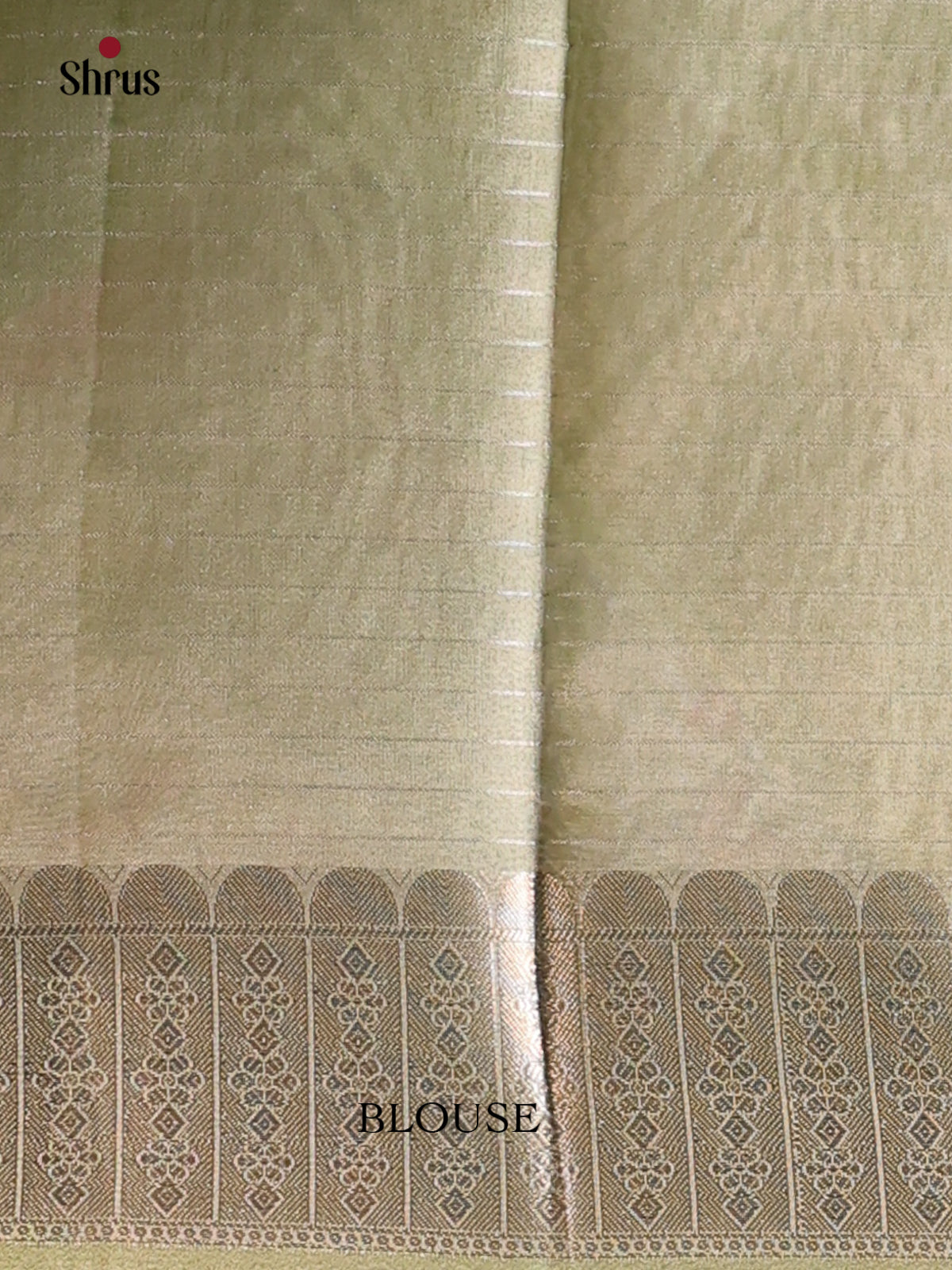 Green- Semi Tissue Saree - Shop on Shrus.com