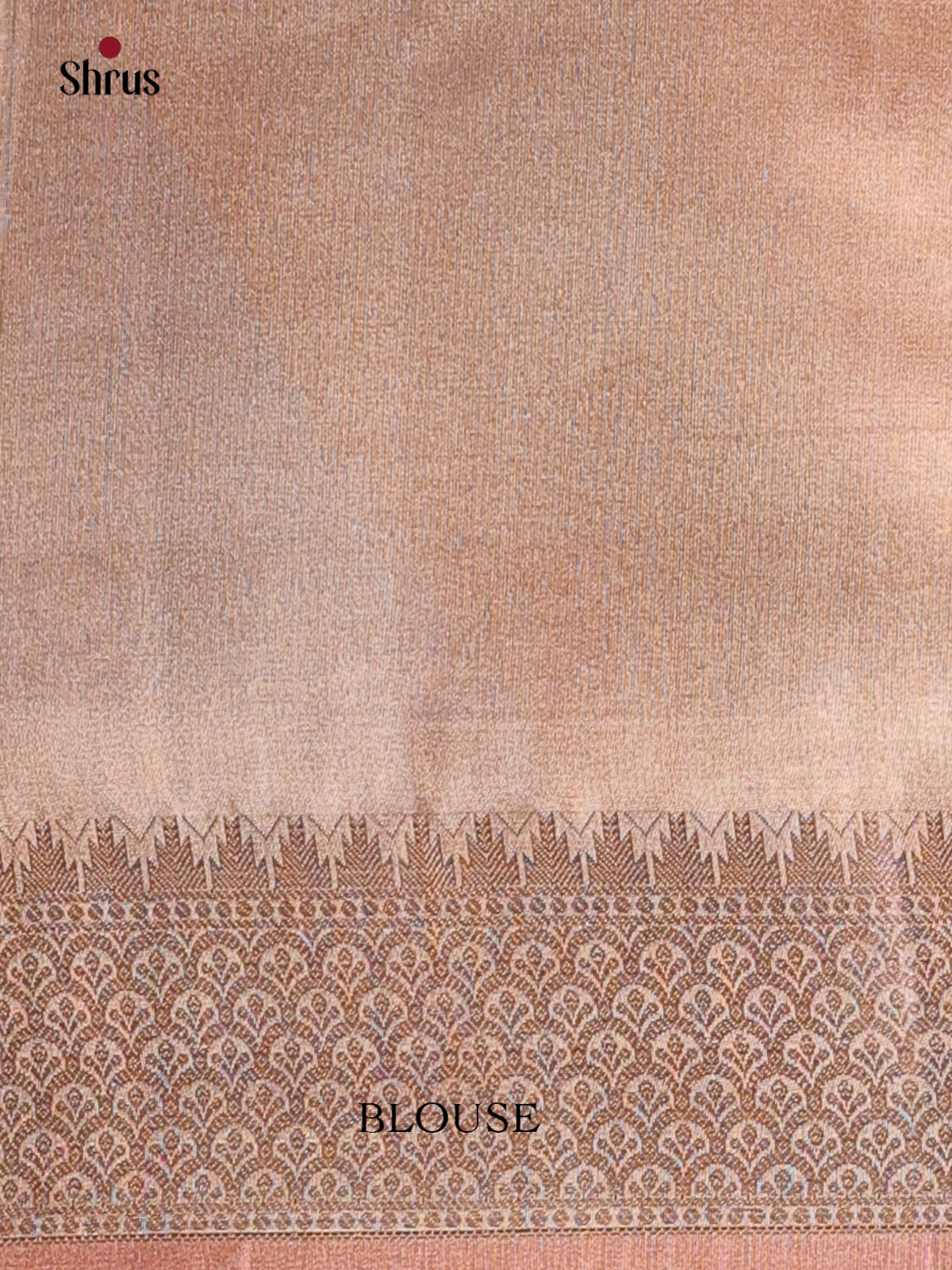 Red - Semi Tissue Saree - Shop on Shrus.com