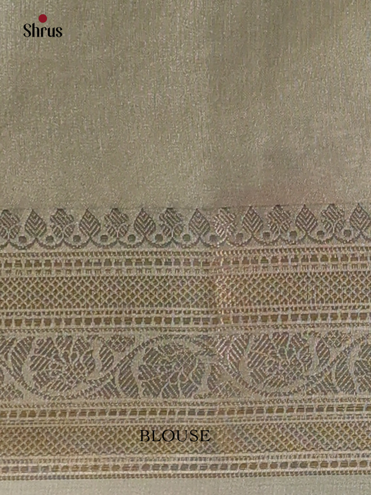 Green - Semi Tissue Saree - Shop on Shrus.com