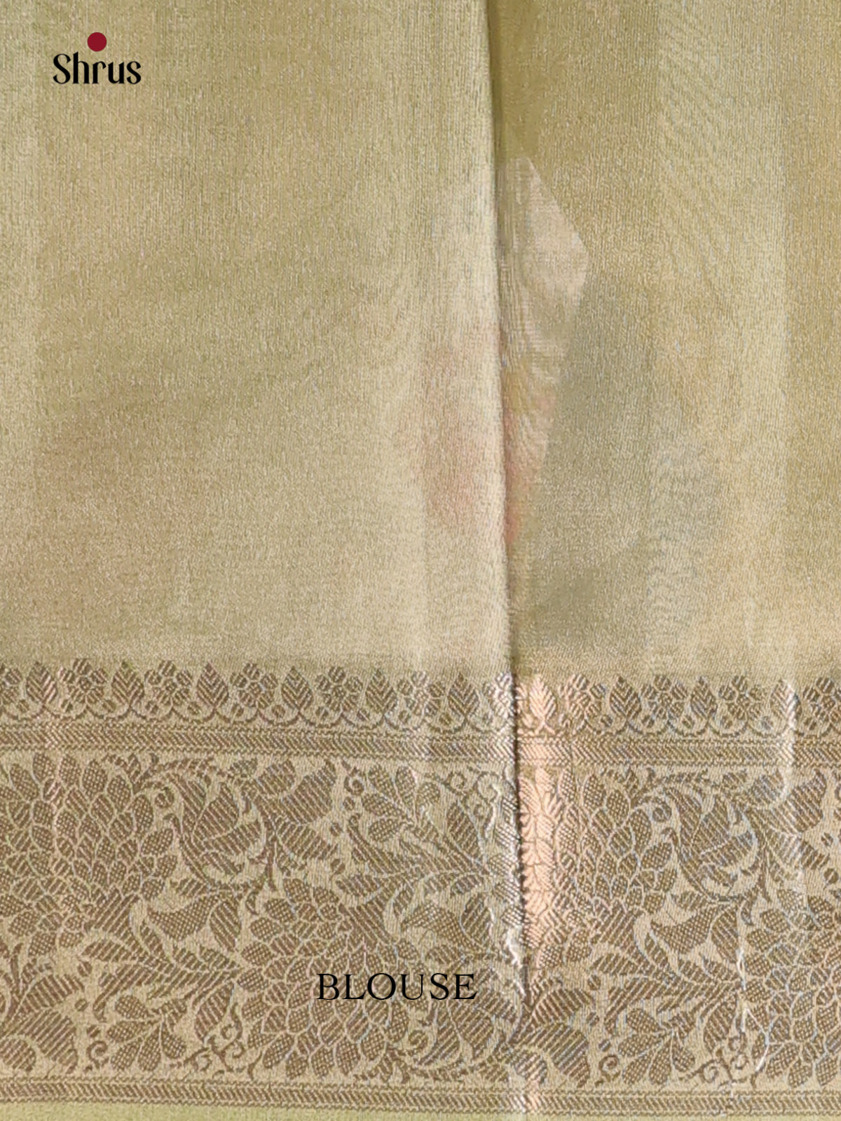 Green - Semi Tissue Saree - Shop on Shrus.com
