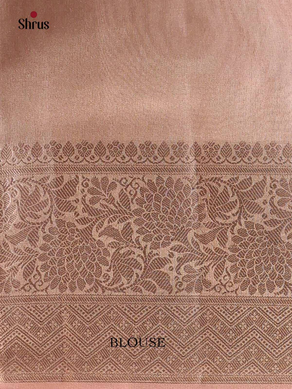 Pink - Semi Tissue Saree - Shop on Shrus.com