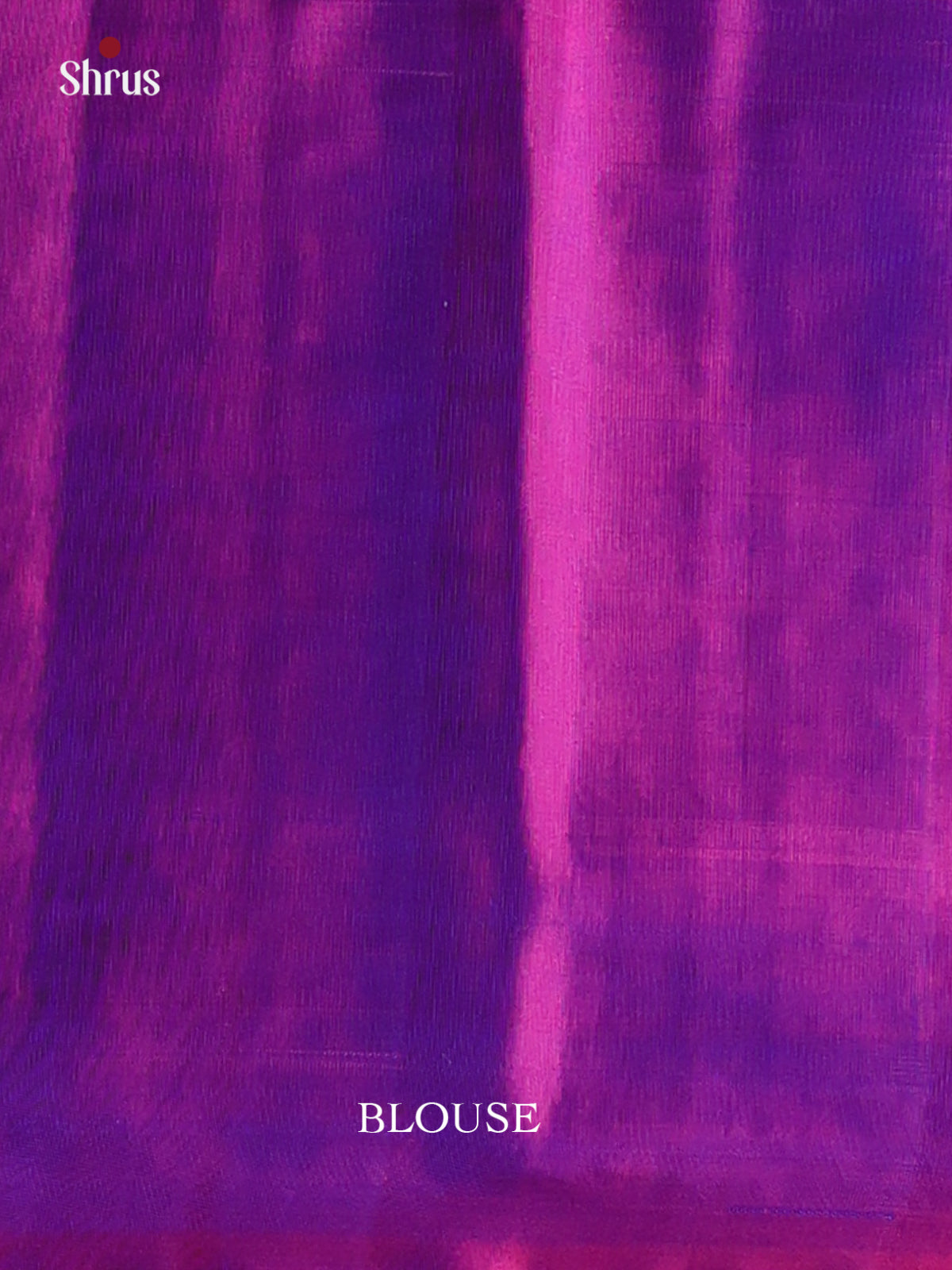 Enchanting Blue Soft Silk Saree With Zari Buttas, Purple Border With Floral Motifs & Brocade Pallu-2