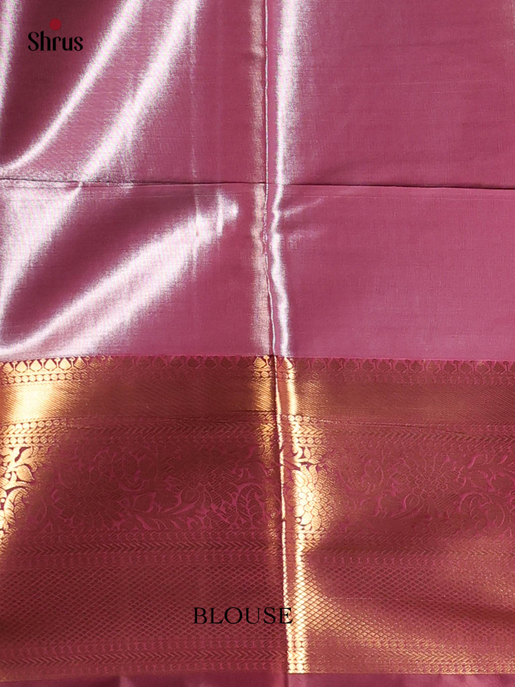 Cream & Brown - Kanchipuram-halfpure Saree - Shop on Shrus.com