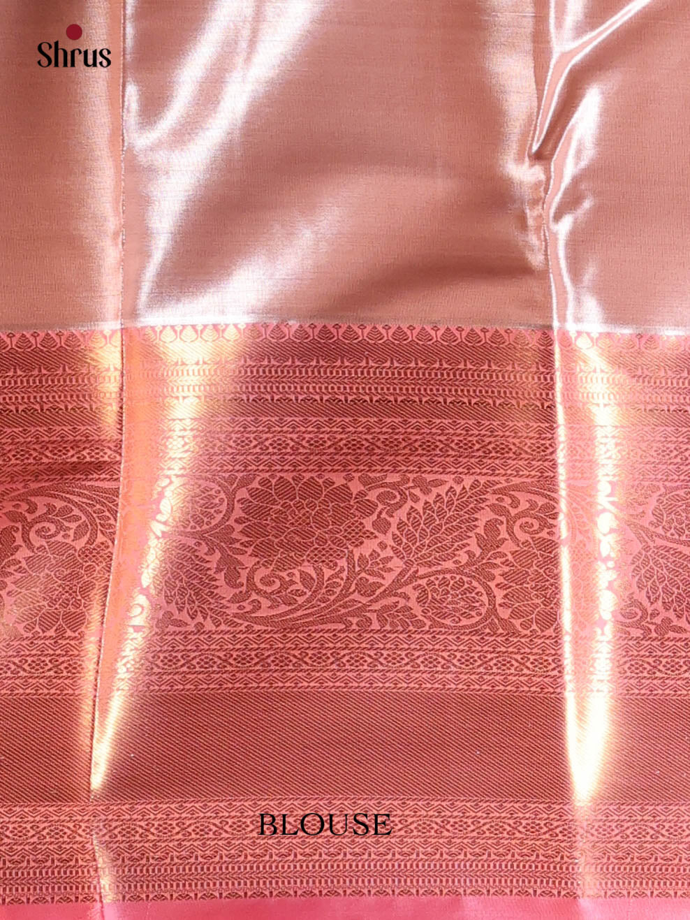 Green & Pink - Kanchipuram-halfpure Saree - Shop on Shrus.com