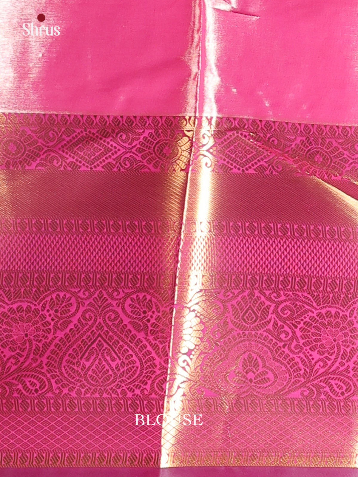 Mustard & Purple - Kanchipuram-halfpure Saree - Shop on Shrus.com