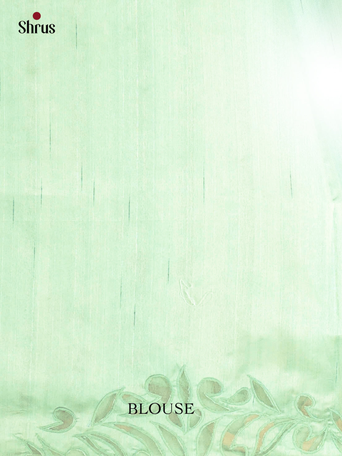 Pastel Green - Semi Kantha Saree - Shop on Shrus.com