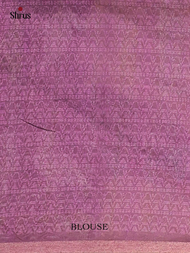 Purple - Semi Kantha Saree - Shop on Shrus.com