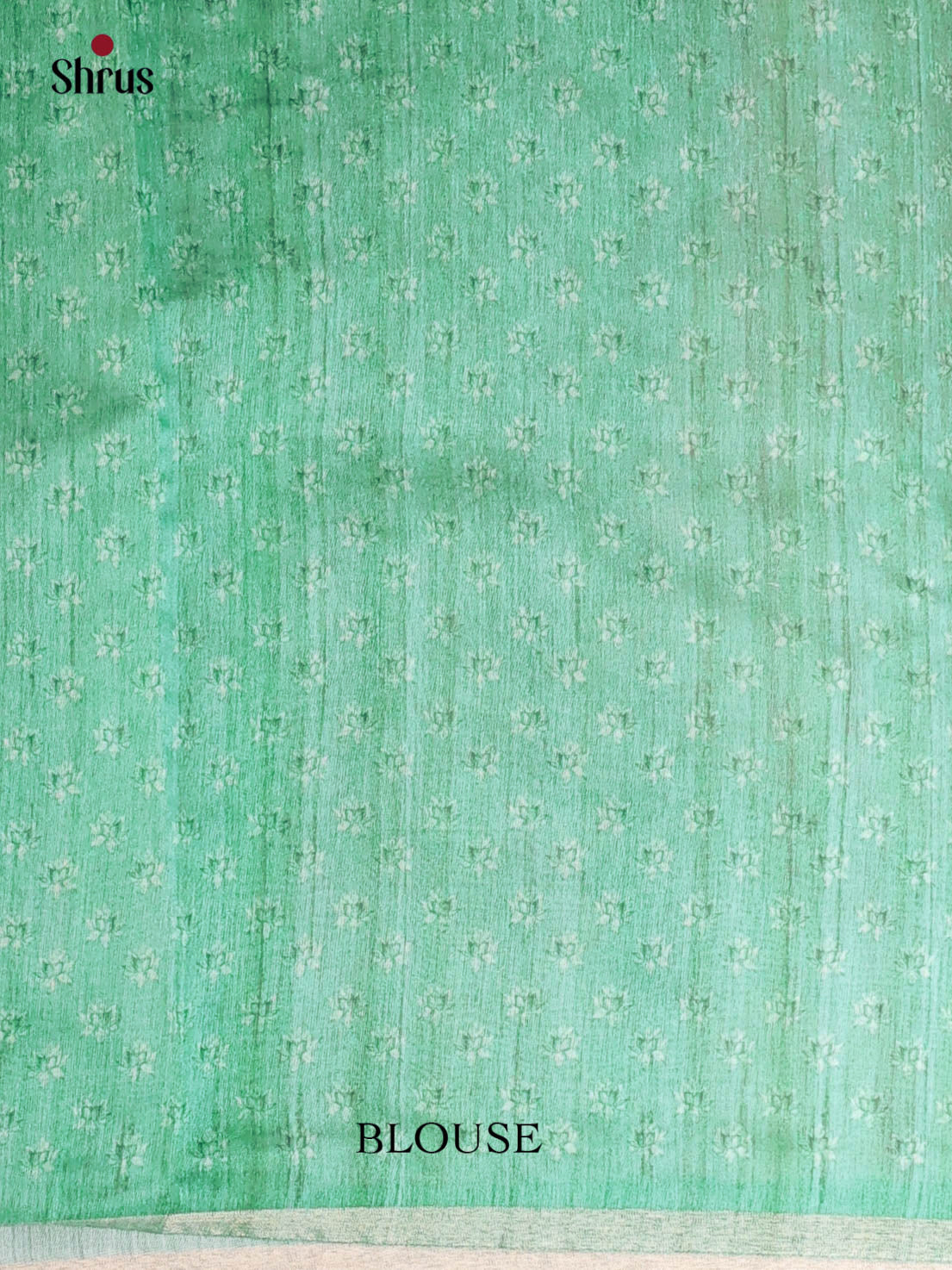 Brown & Green- Semi Kantha Saree - Shop on Shrus.com