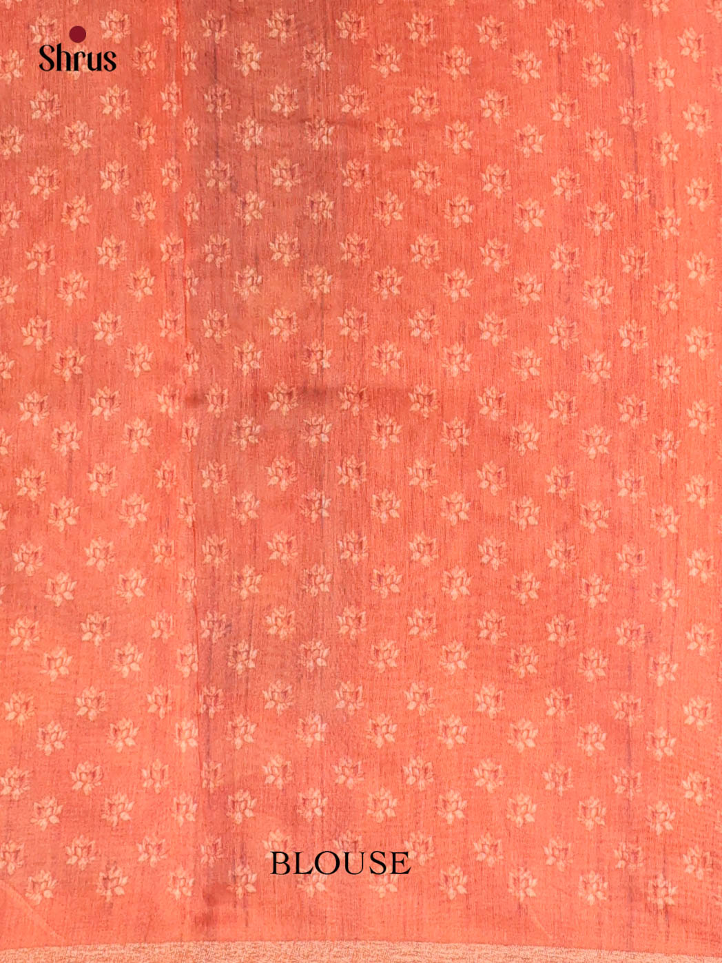 Green & Orange - Semi Kantha Saree - Shop on Shrus.com