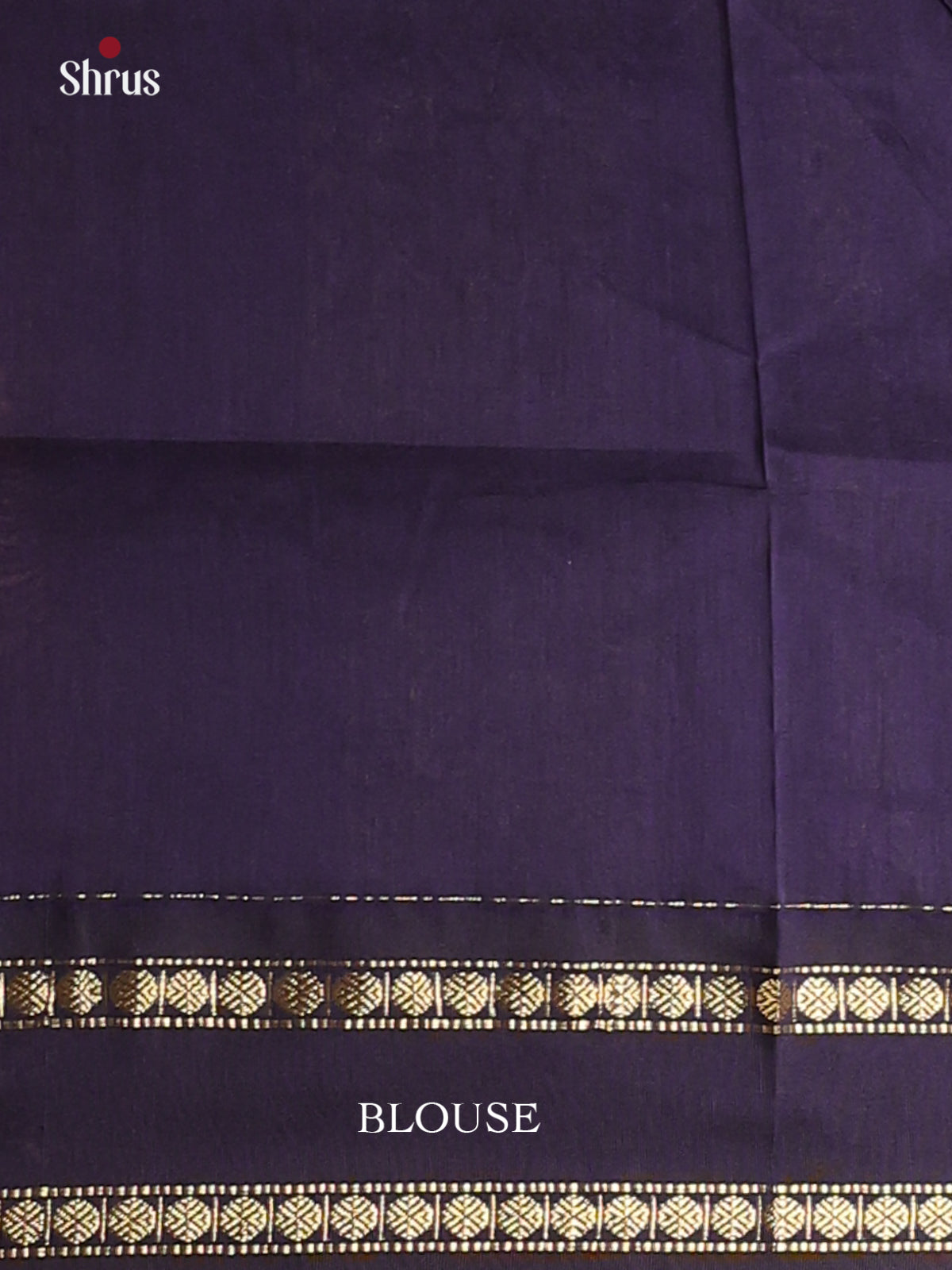 Beige & Blue - Kalyani Cotton Saree - Shop on Shrus.com