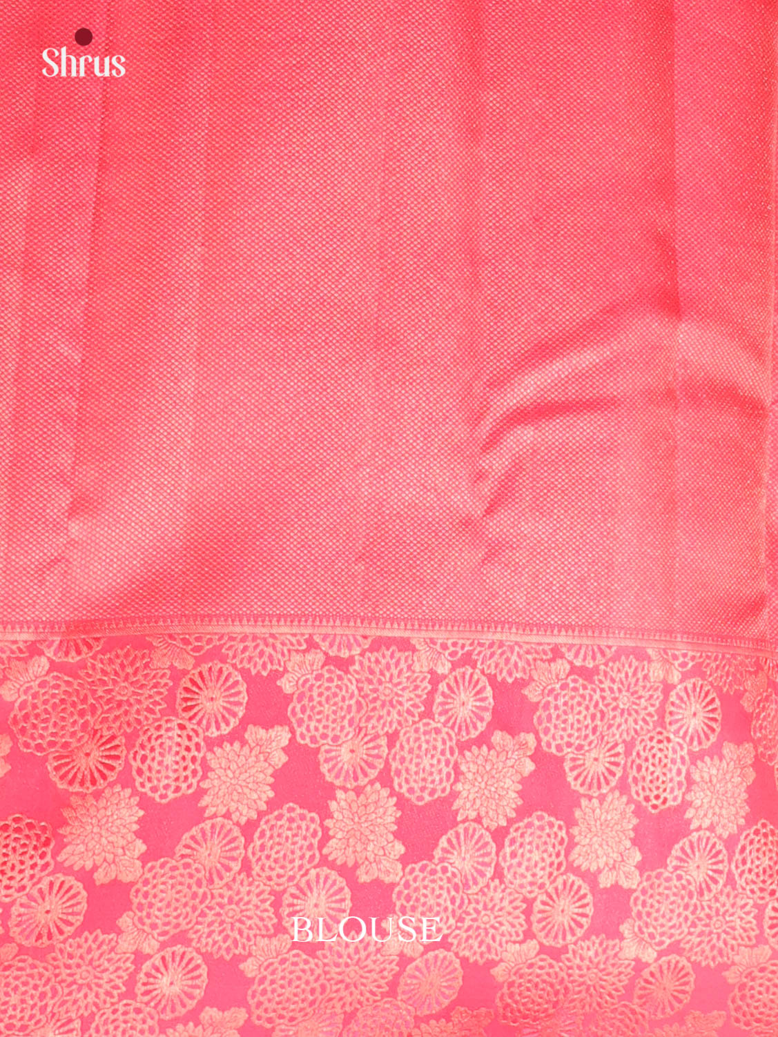 Green and Pink Kanchipuram silk Saree With Zari Woven Floral Brocade Design-2