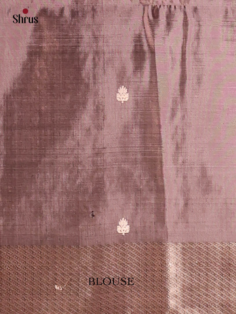 Pastel Brown(single Tone) - Soft Silk Saree - Shop on Shrus.com